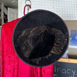 Halloween witches velvet hat